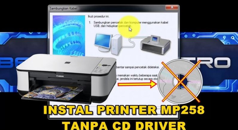 Cara Instal Printer Canon MP278 Tanpa CD Driver