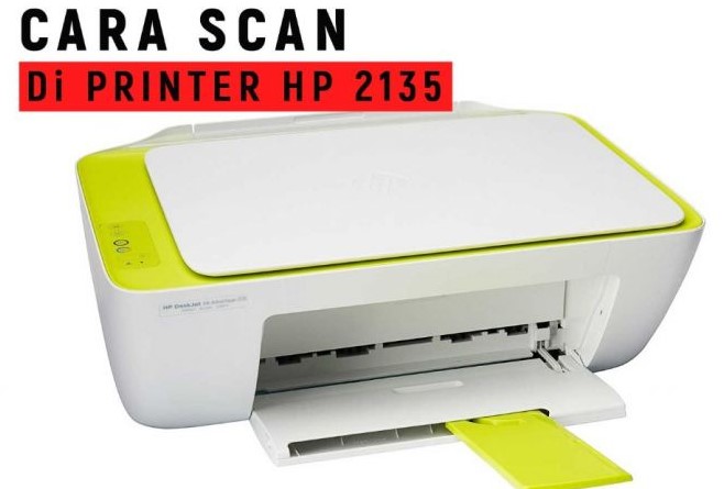 Cara Scan di Printer HP Deskjet 2130 & 2135